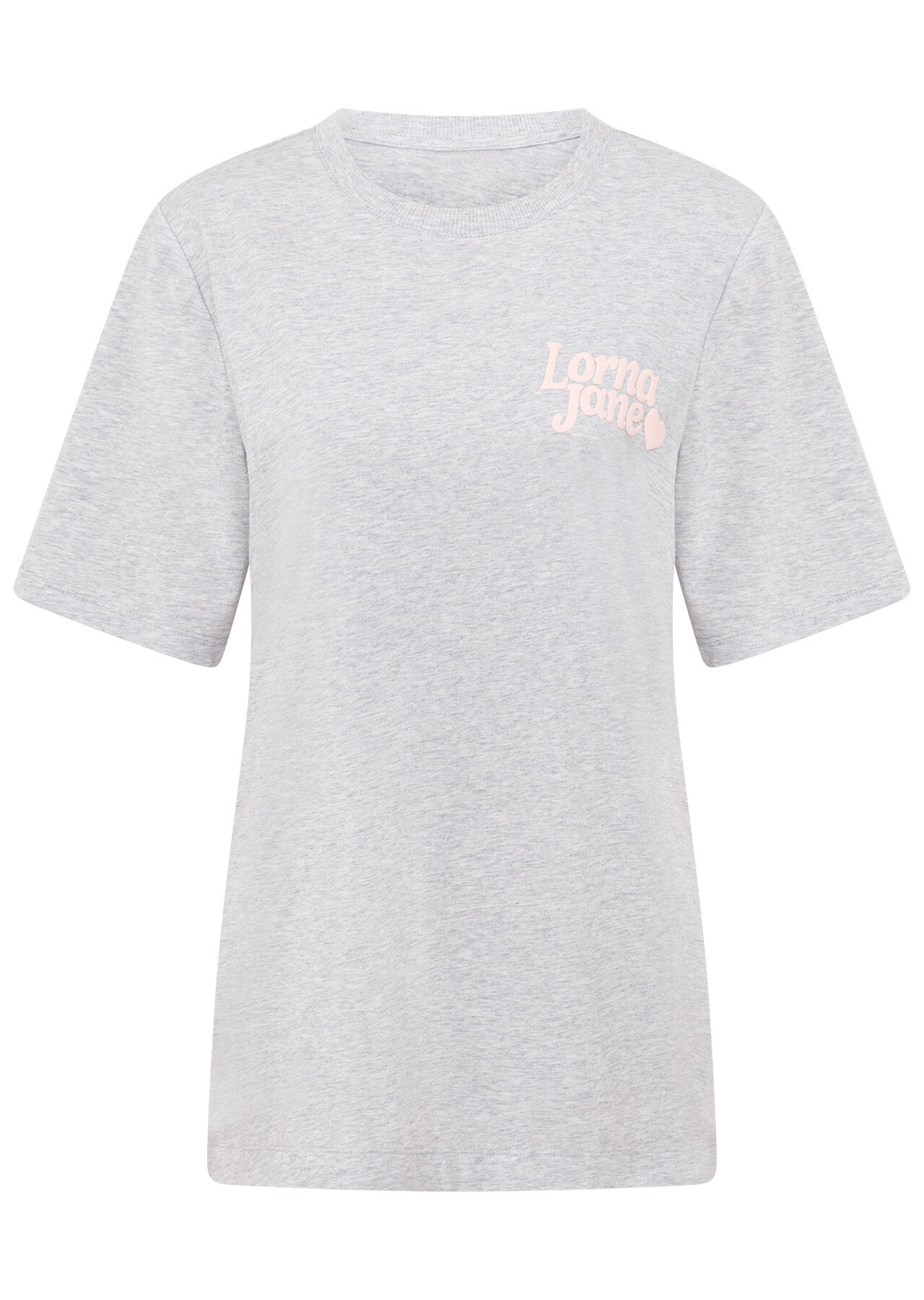 Heartbeat Relaxed T-shirt - Grey Marl slider