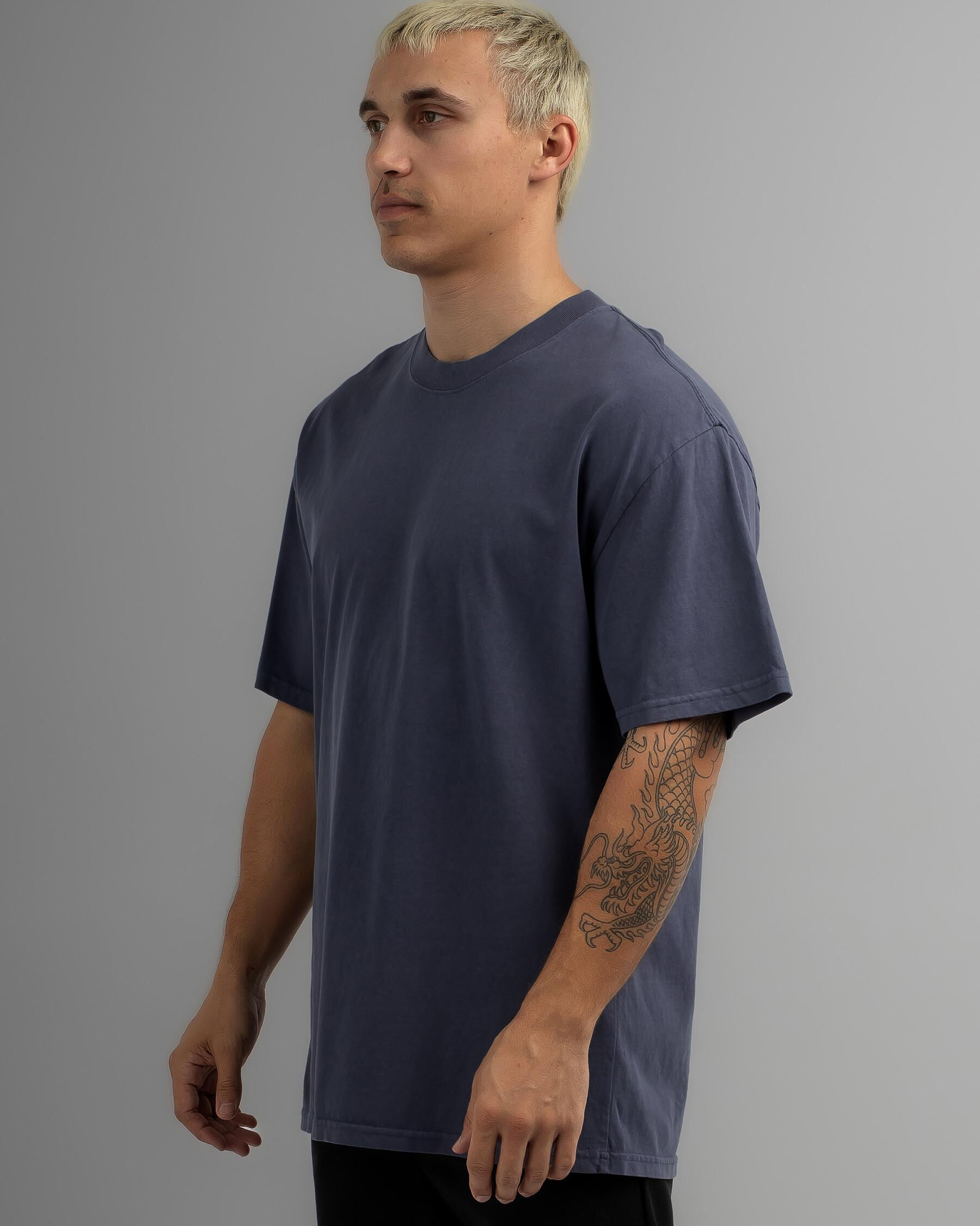 Heavy Faded T-Shirt - Faded Indigo slider