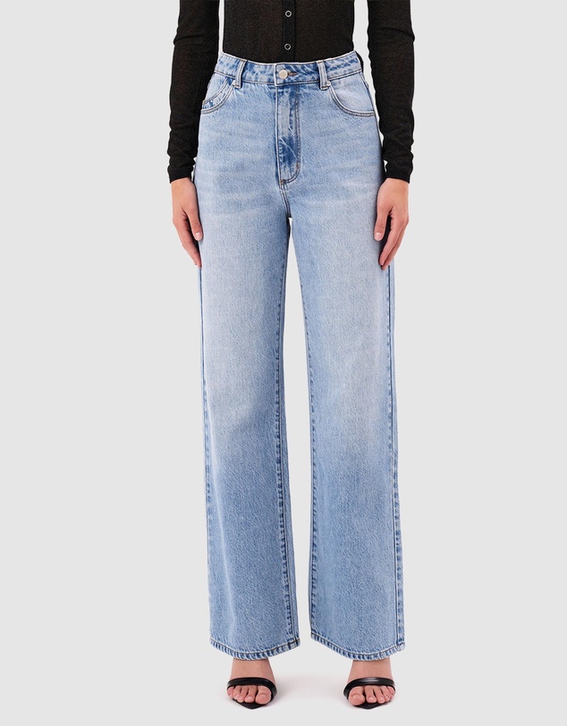 Heidi Ranch Jeans - Mid Vintage Blue