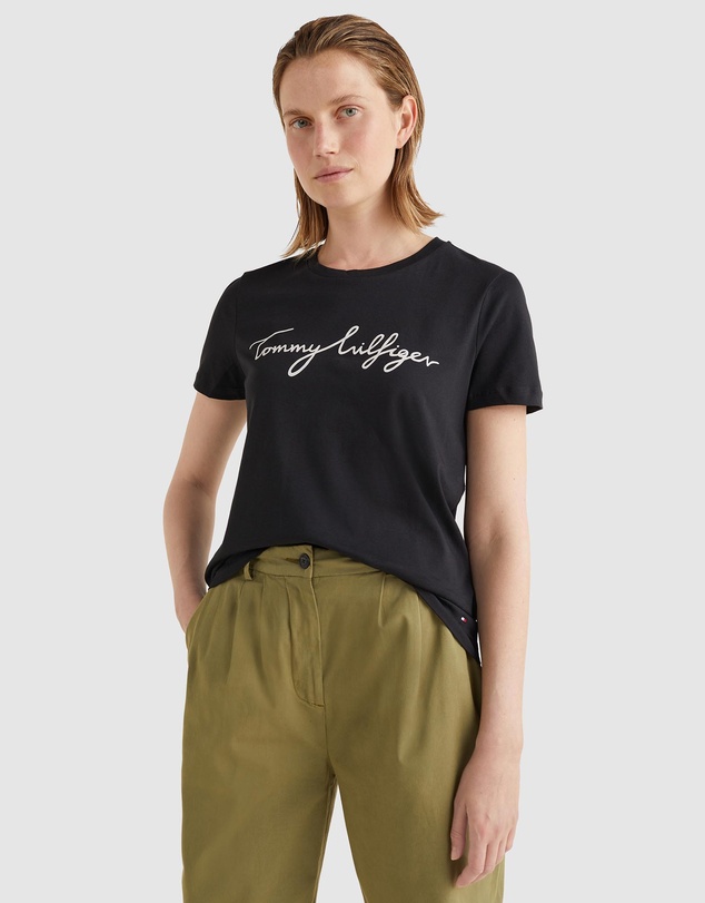 Heritage Crew Neck Graphic Tee - Masters Black