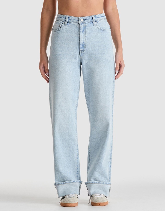 Hi Wide Jeans - About A Blue