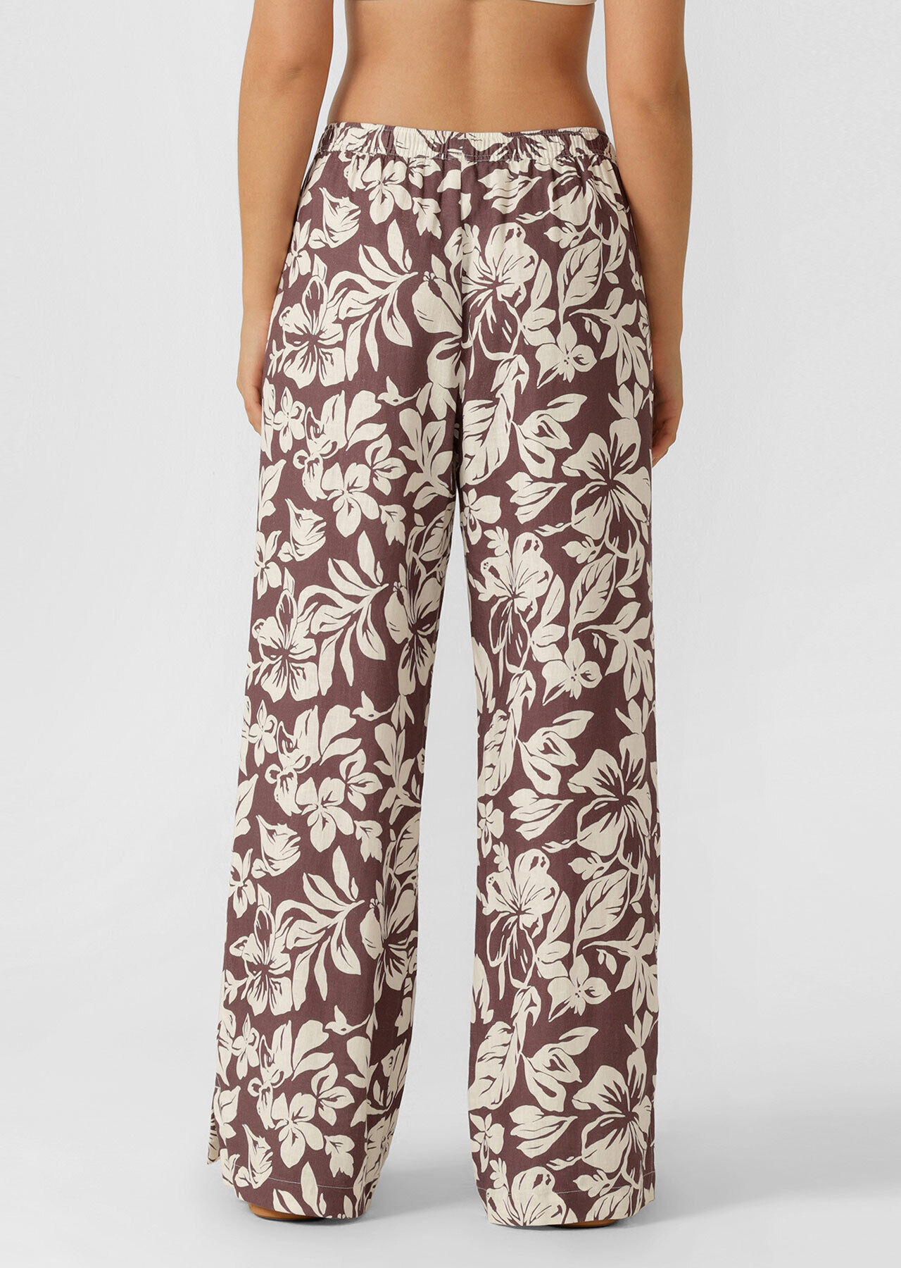 Hibiscus Weekend Pants - Hibiscus Print slider