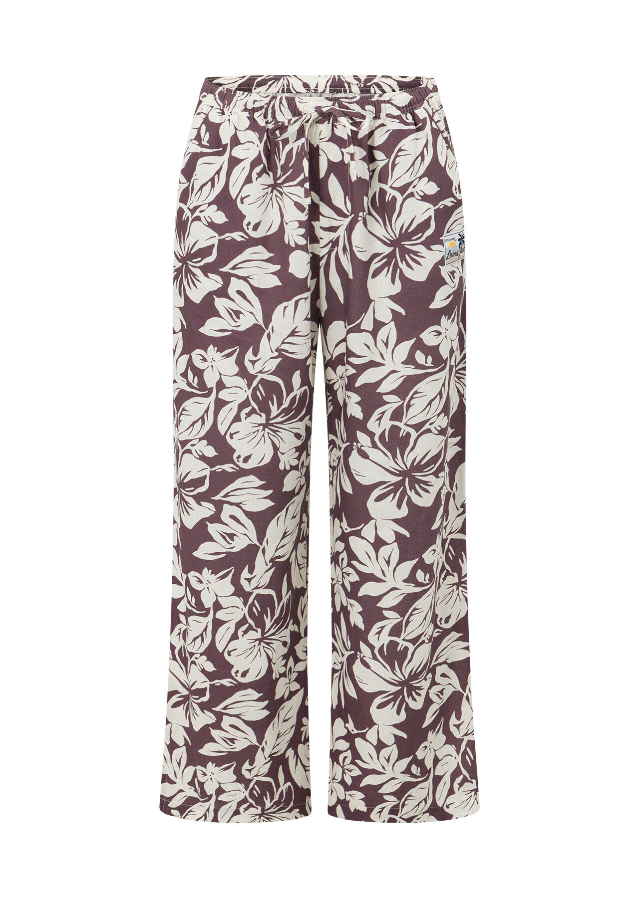 Hibiscus Weekend Pants - Hibiscus Print slider