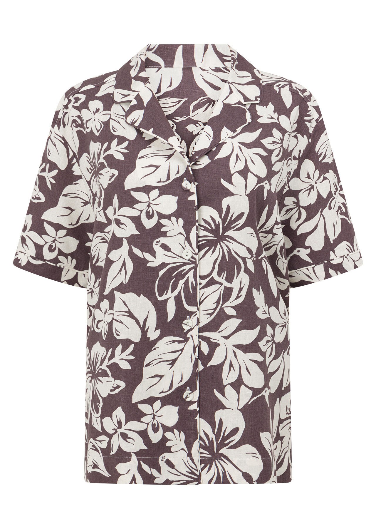 Hibiscus Weekend Shirt - Hibiscus Print slider