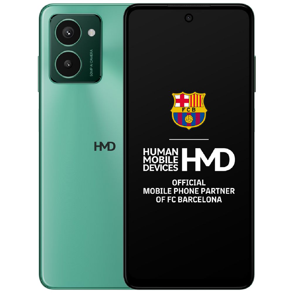 HMD Pulse Pro Unlocked 4G Smartphone 128GB Green Glacier slider