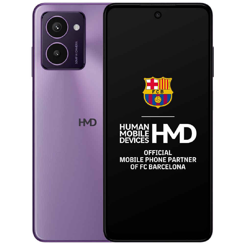 HMD Pulse Pro Unlocked 4G Smartphone 128GB Twilight Purple slider