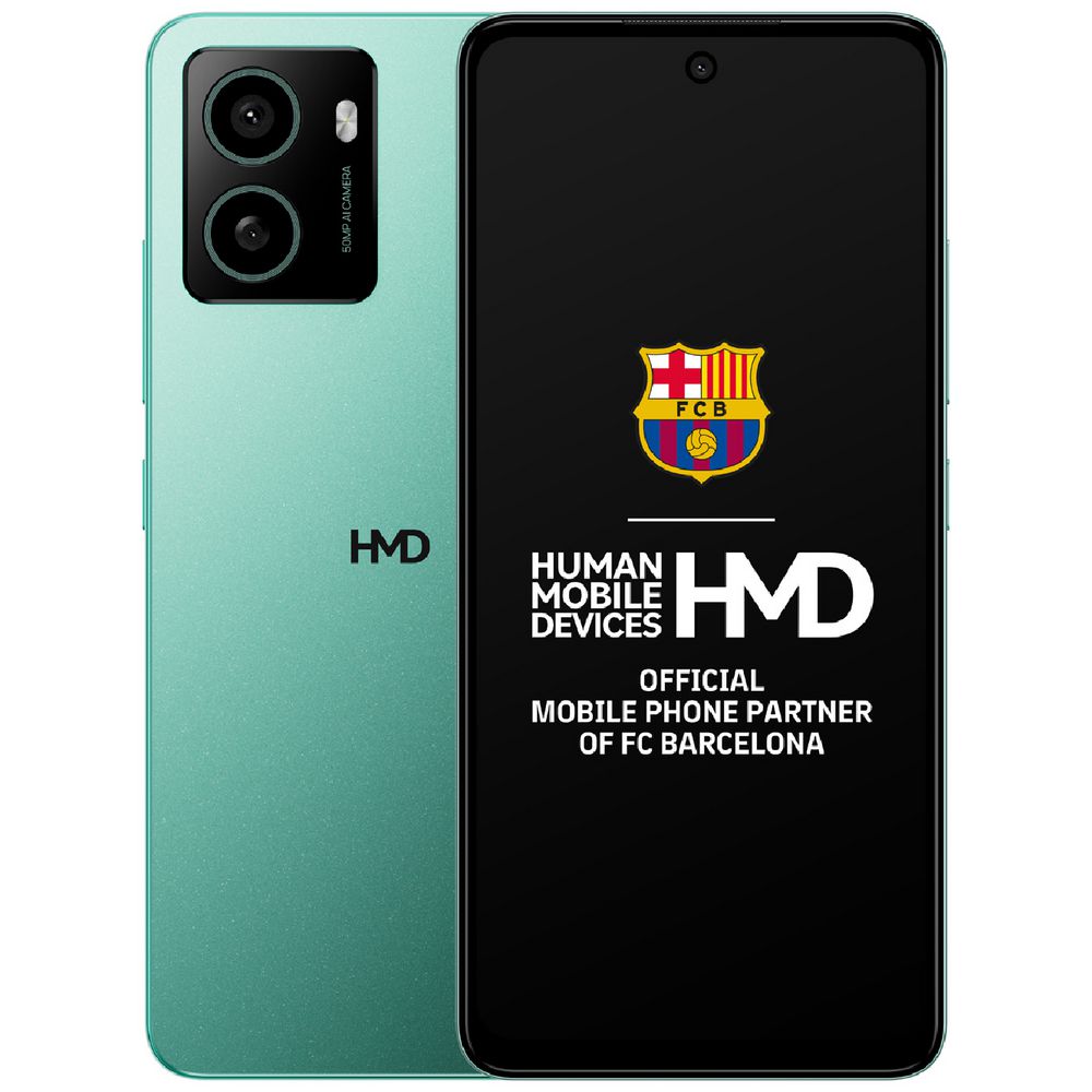 HMD Pulse+ Unlocked Smartphone 128GB Glacier Green slider