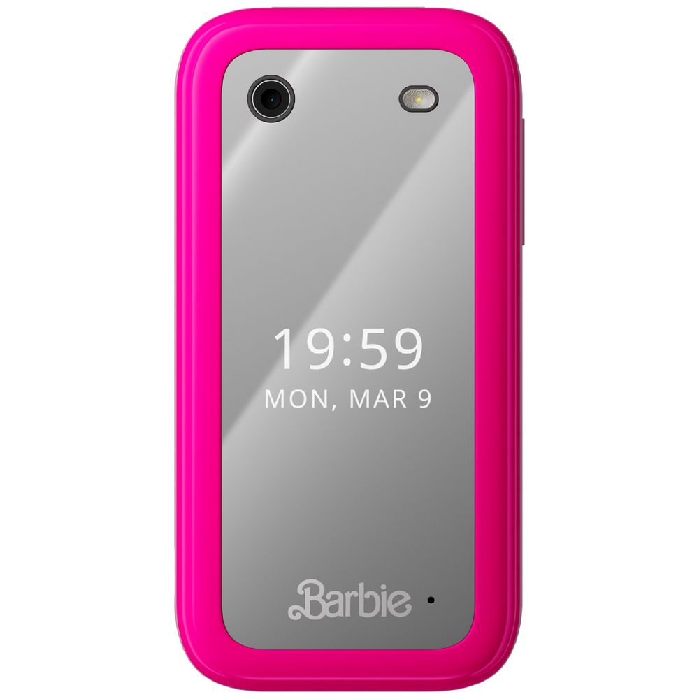 HMD x Barbie™ Flip Phone slider