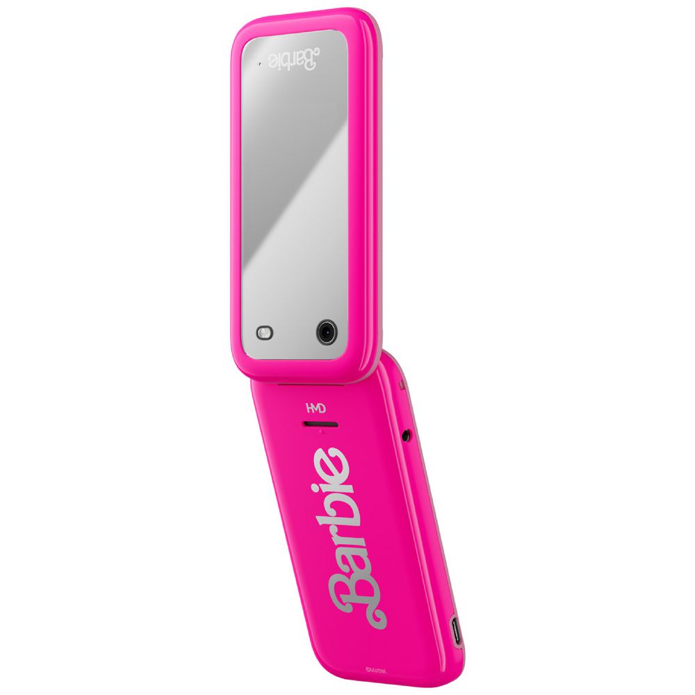 HMD x Barbie™ Flip Phone slider