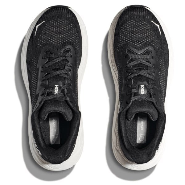 Hoka Arahi 7 - Mens Running Shoes - Black/White slider