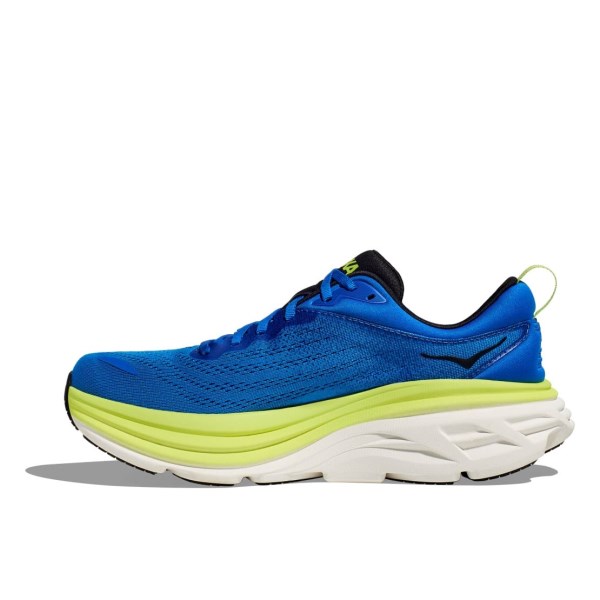 Hoka Bondi 8 - Mens Running Shoes - Electric Cobalt/Lettuce slider