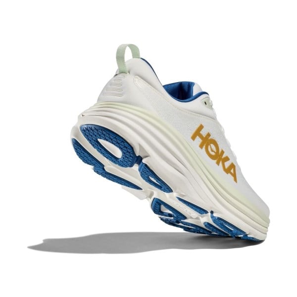 Hoka Bondi 8 - Mens Running Shoes - Frost/Gold slider