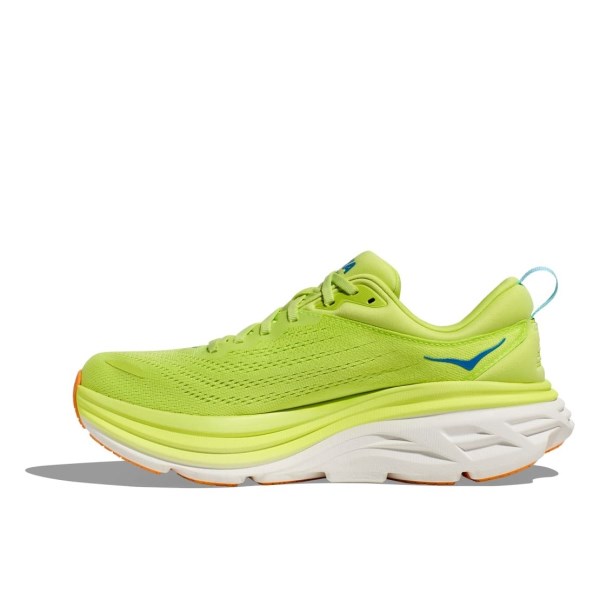 Hoka Bondi 8 - Mens Running Shoes - Lettuce/Solar Flare slider