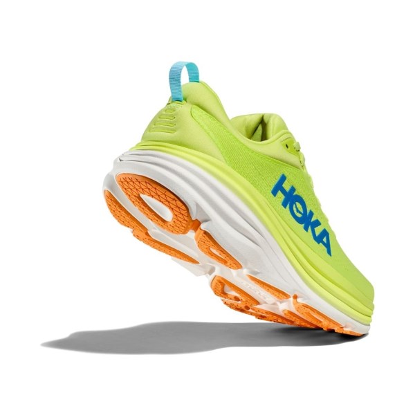 Hoka Bondi 8 - Mens Running Shoes - Lettuce/Solar Flare slider