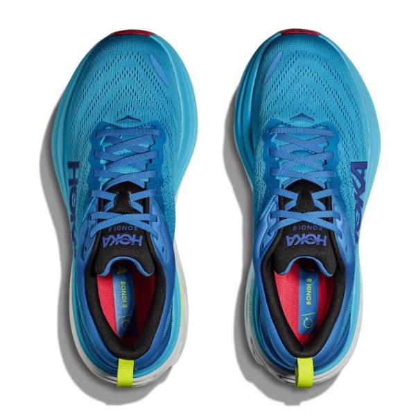 Hoka Bondi 8 - Mens Running Shoes - Virtual Blue/Swim Day slider