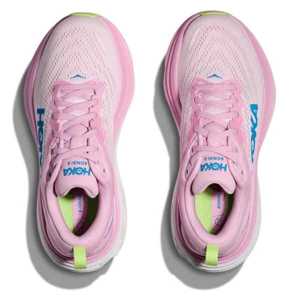 Hoka Bondi 8 - Womens Running Shoes - Pink Twilight/Waterpark slider