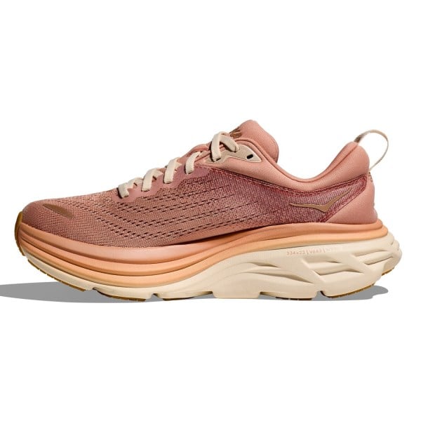 Hoka Bondi 8 - Womens Running Shoes - Sandstone/Cream slider