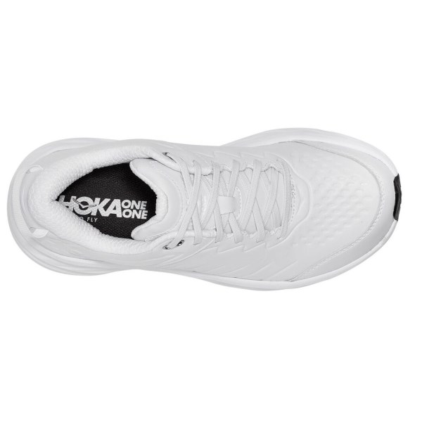 Hoka Bondi SR - Mens Walking Shoes - White slider