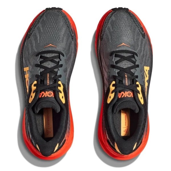 Hoka Challenger ATR 7 - Mens Trail Running Shoes - Castlerock/Flame slider