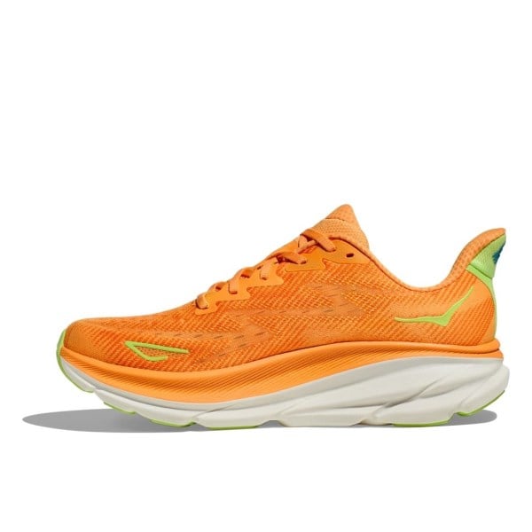 Hoka Clifton 9 - Mens Running Shoes - Solar Flare/Lettuce slider