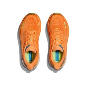 Hoka Clifton 9 - Mens Running Shoes - Solar Flare/Lettuce slider