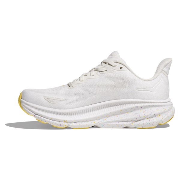 Hoka Clifton 9 - Mens Running Shoes - White/Lemonade slider