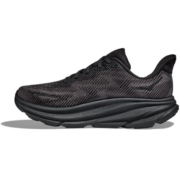 Hoka Clifton 9 - Womens Running Shoes - Black/Black slider