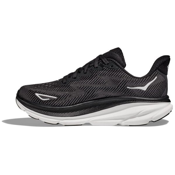 Hoka Clifton 9 - Womens Running Shoes - Black/White slider