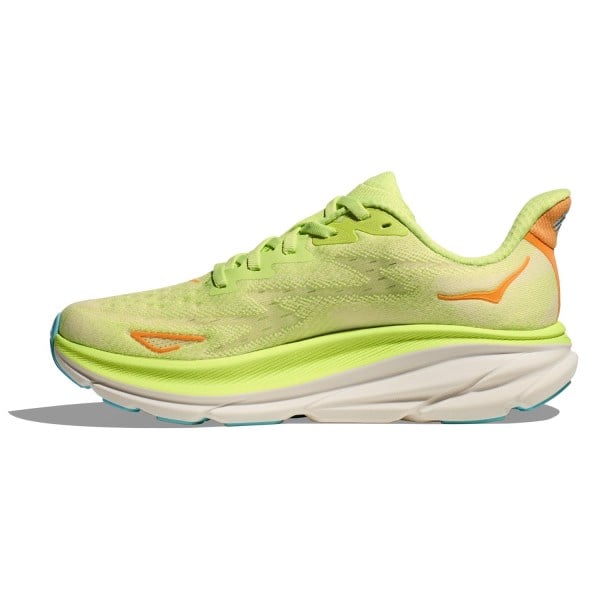 Hoka Clifton 9 - Womens Running Shoes - Lettuce/Solar Flare slider