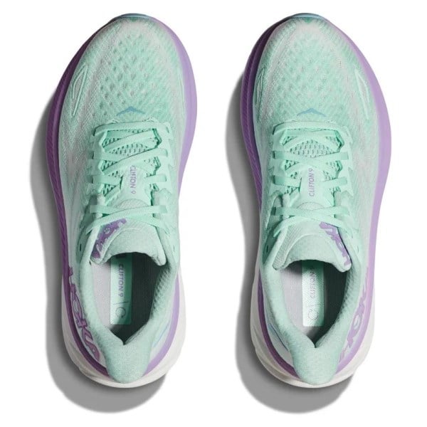 Hoka Clifton 9 - Womens Running Shoes - Sunlit Ocean/Lilac Mist slider