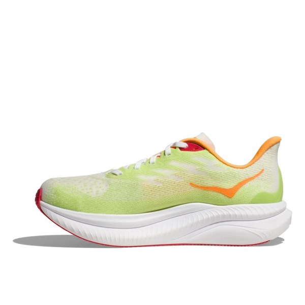 Hoka Mach 6 - Womens Running Shoes - White/Lettuce slider