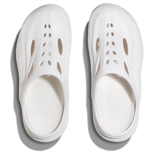 Hoka Ora Mule - Unisex Recovery Slides - White/White slider