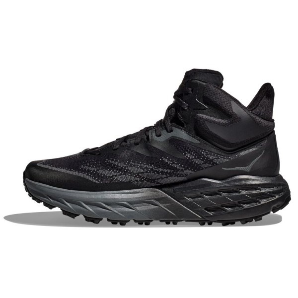 Hoka Speedgoat 5 Mid GTX - Mens Hiking Boots - Black/Black slider