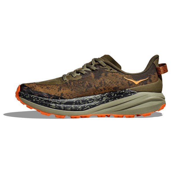 Hoka Speedgoat 6 - Mens Trail Running Shoes - Antique Olive/Squash slider