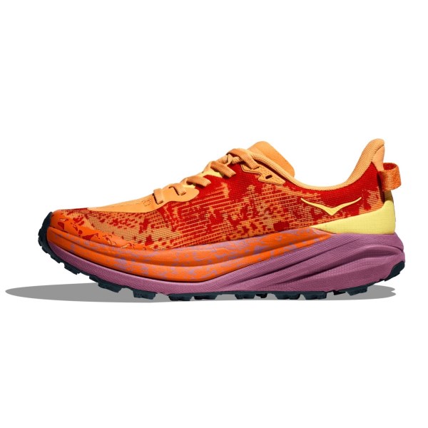 Hoka Speedgoat 6 - Mens Trail Running Shoes - Sherbet/Beet Root slider