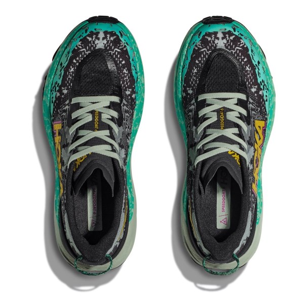 Hoka Speedgoat 6 - Womens Trail Running Shoes - Black/Aloe Vera slider