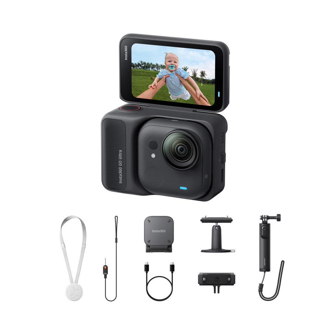 Insta360 GO Ultra Creator Bundle - Midnight Black