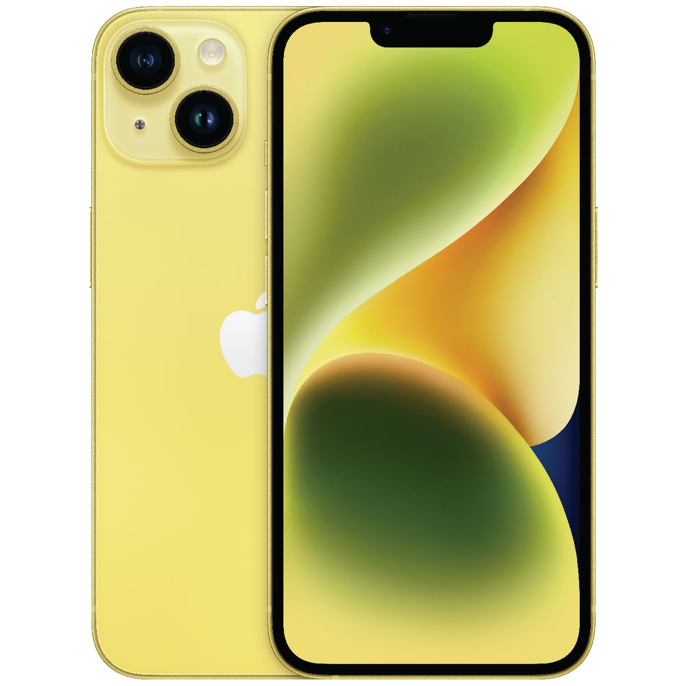 iPhone 14 Yellow 256GB slider