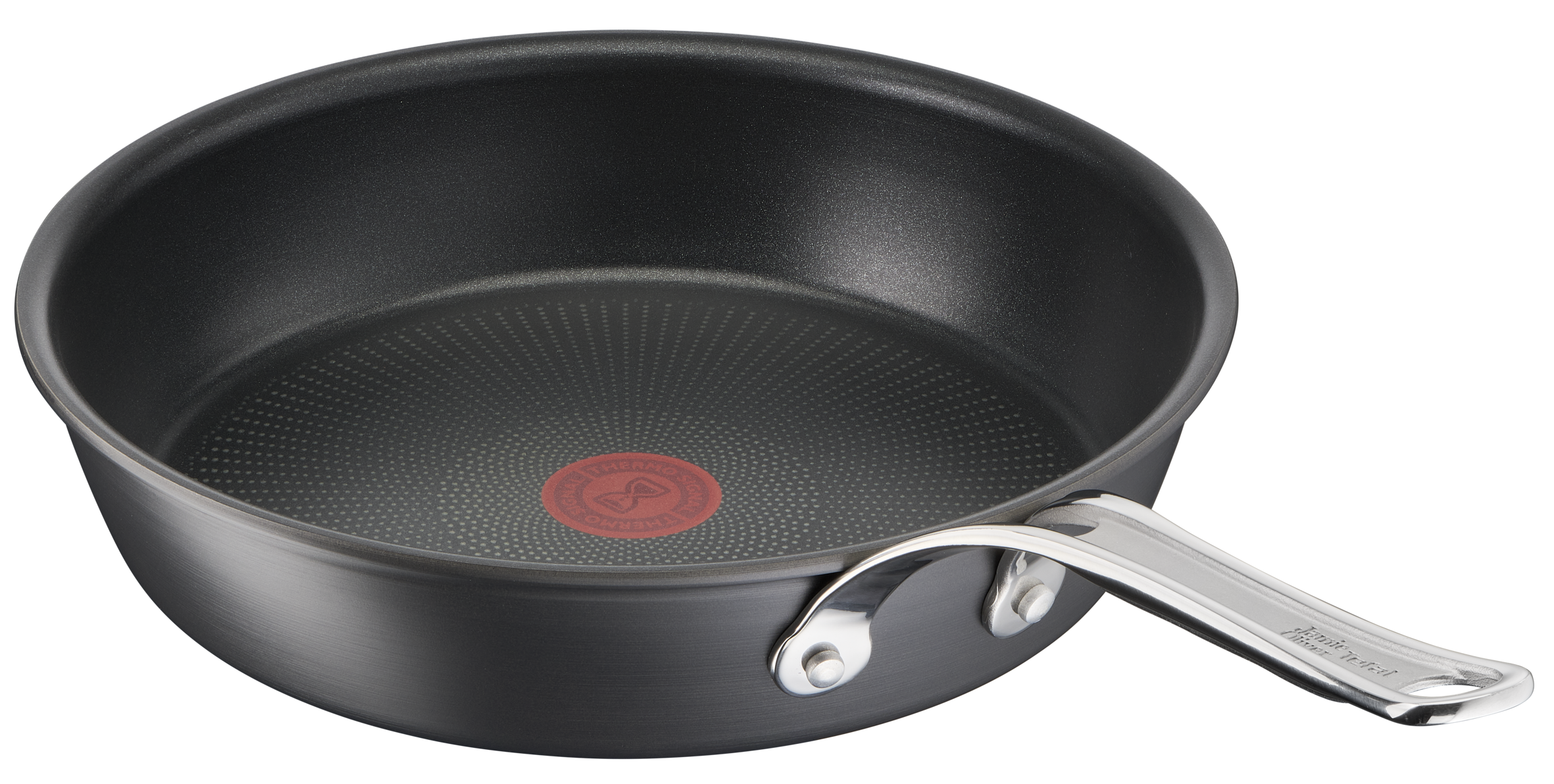 Jamie Oliver by Tefal Cooks Classic Non-Stick Induction Hard Anodised Twinpack Frypan Set 24/28cm slider