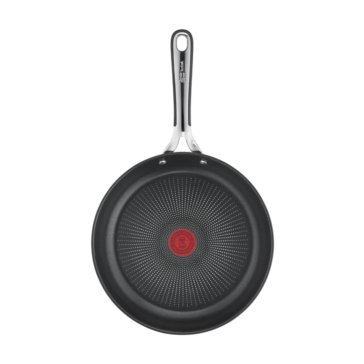 Jamie Oliver by Tefal Kitchen Essentials Induction Non-Stick Stainless Steel Triple Pack Frypans 20/24/28cm slider