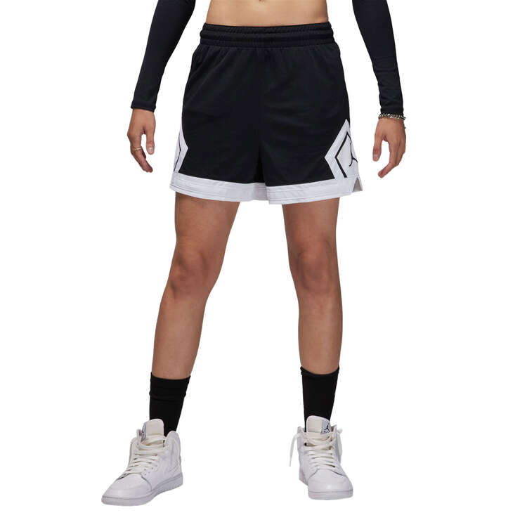 Jordan Womens Sport Diamond 4 Inch Shorts - Black slider