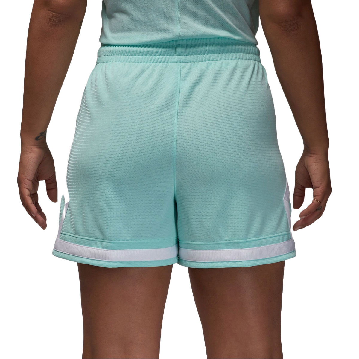 Jordan Womens Sport Diamond 4 Inch Shorts Blue M - Blue slider