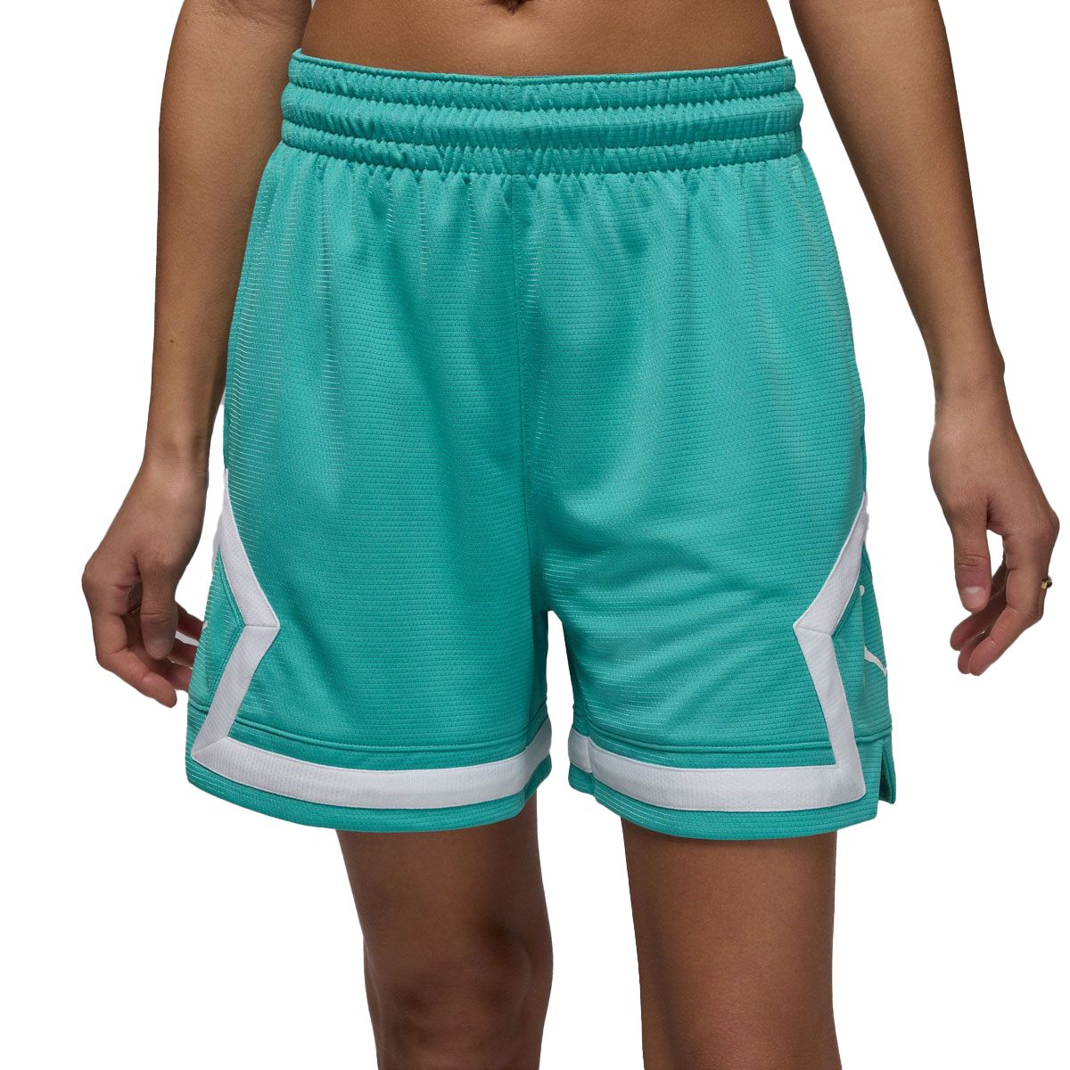 Jordan Womens Sport Diamond 4 Inch Shorts - Teal