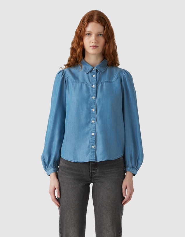 Journey Western Shirt - Bright Mid Stone