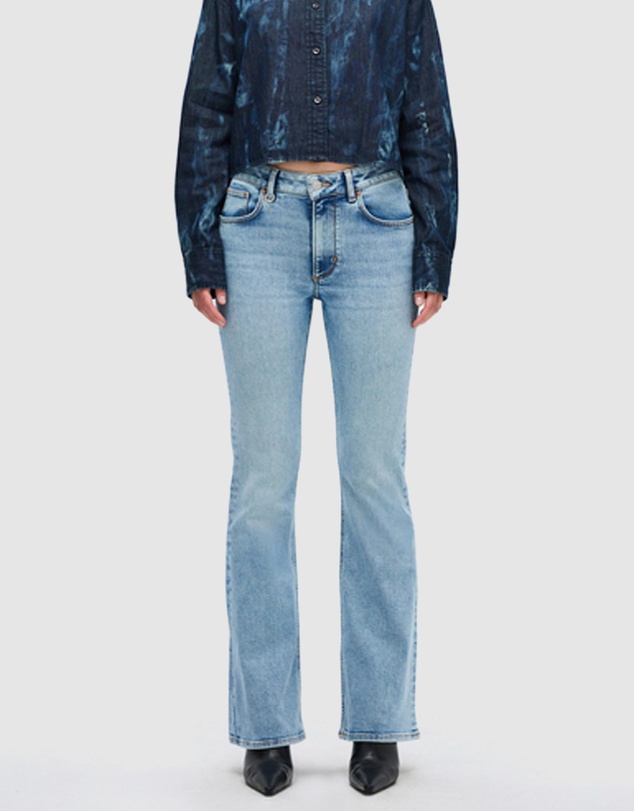 Kara Boot Jeans - Light Vintage Indigo