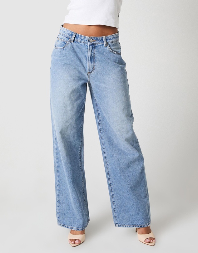 Kate Baggy 90s Jeans - Vintage Blue