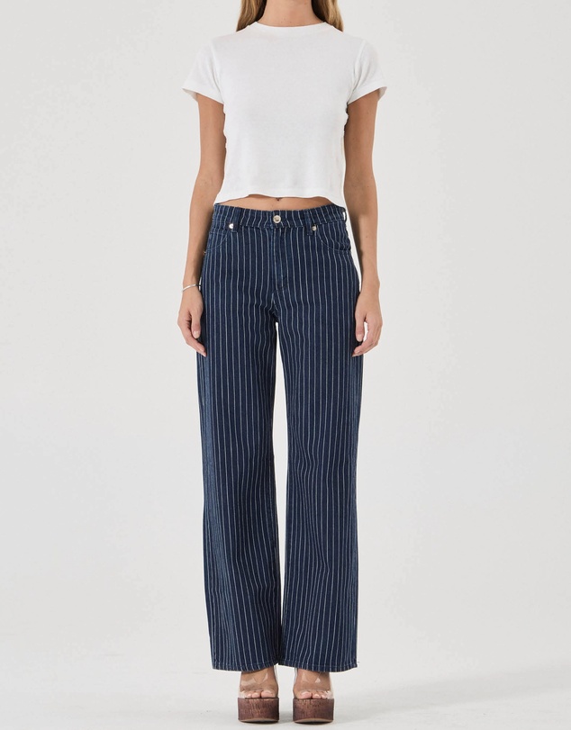 Kate Baggy Indigo Stripe - Indigo Stripe
