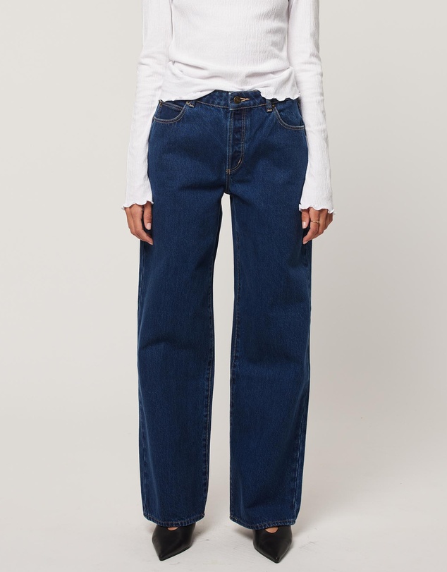 Kate Baggy Jeans - Dark Vintage Indigo