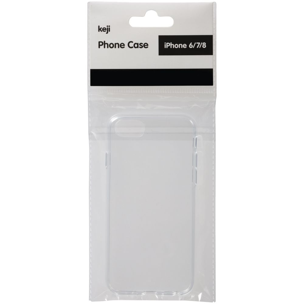 Keji Snap Case for iPhone 6/7/8/SE Clear slider