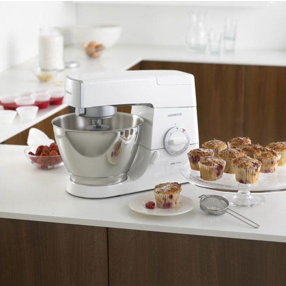 KENWOOD CHEF CLASSIC BENCH MIXER - WHITE slider